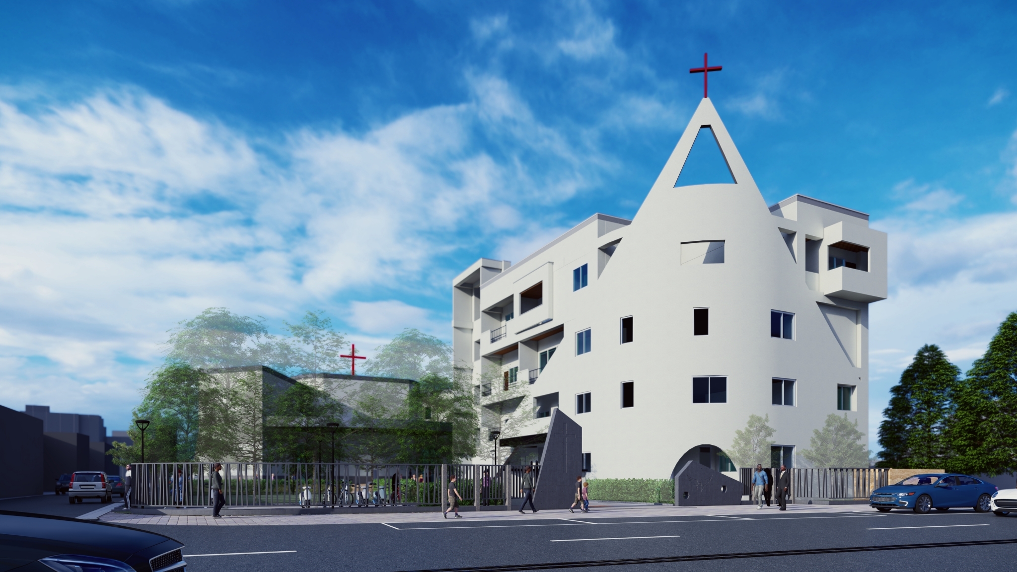 財團法人天主教會嘉義教區聖若望主教座堂新建工程(在建工程)